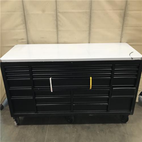 California AS-IS Husky 84 In. 22-Drawer Mobile Workbench