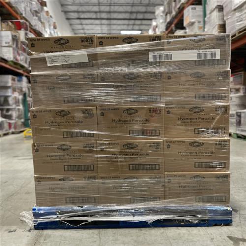 DALLAS LOCATION- NEW! Clorox Healthcare Hydrogen Peroxide Cleaner Disinfectant Wipes PALLET (270 UNITS)