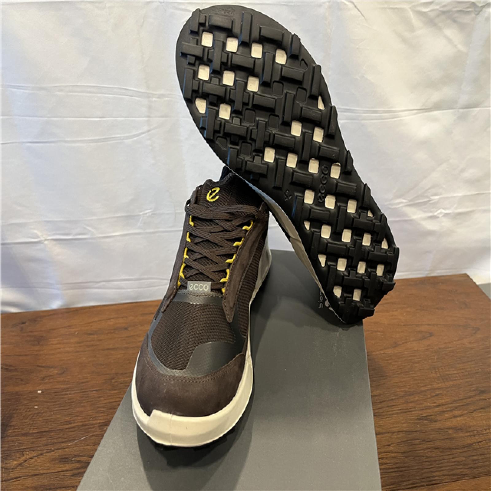 NEW! ECCO Sport Biom 2.1 X MTN Waterproof Low Sneaker Men's Shoes - Mocha/Mocha/Black - SZ 8-8.5