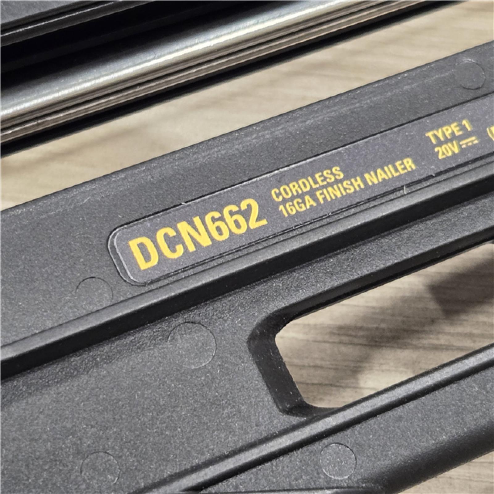 AS-IS DEWALT 20V MAX XR 16-Gauge Cordless Finish Nailer (Tool Only)