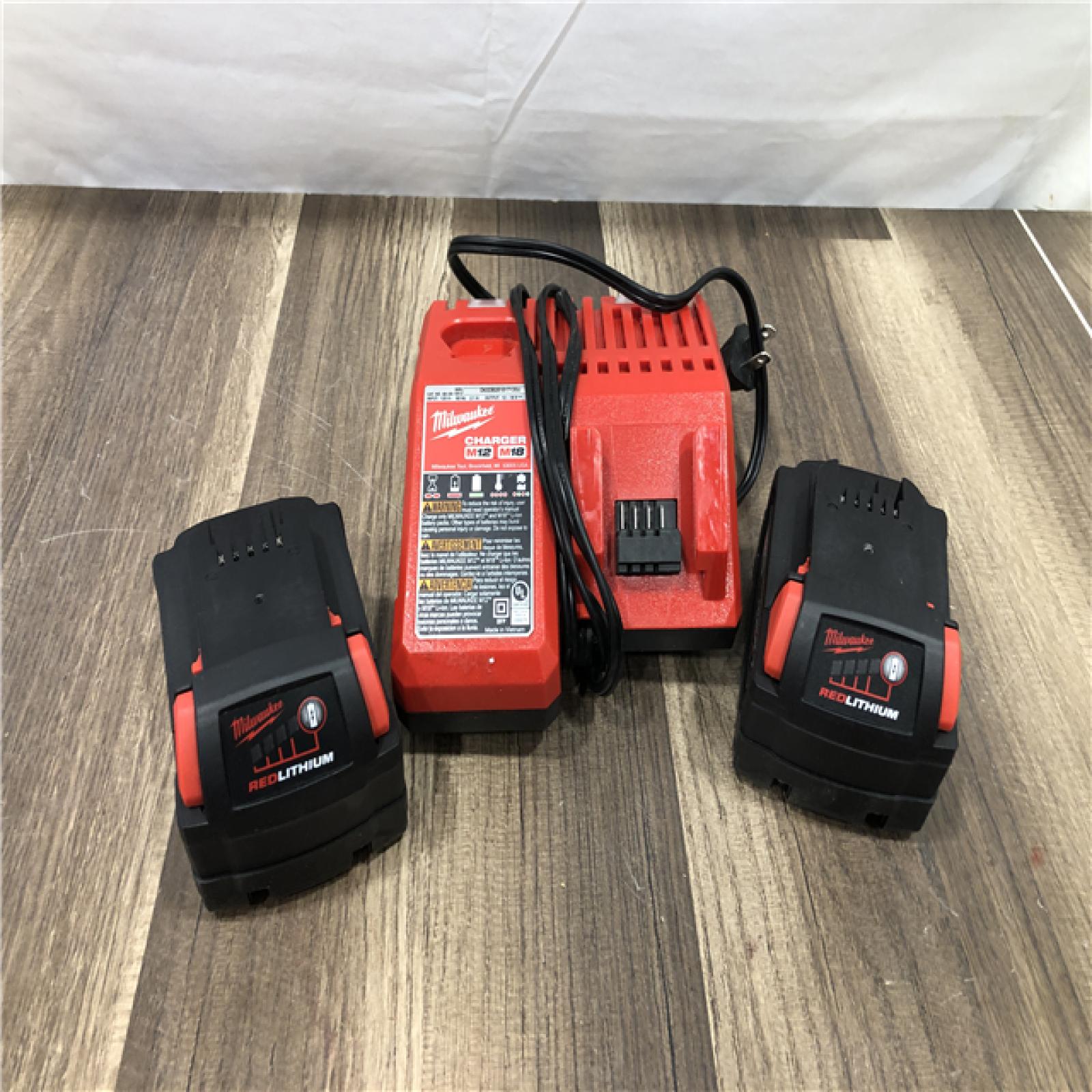 AS-IS Milwaukee M18 18-Volt Lithium-Ion XC Starter Kit