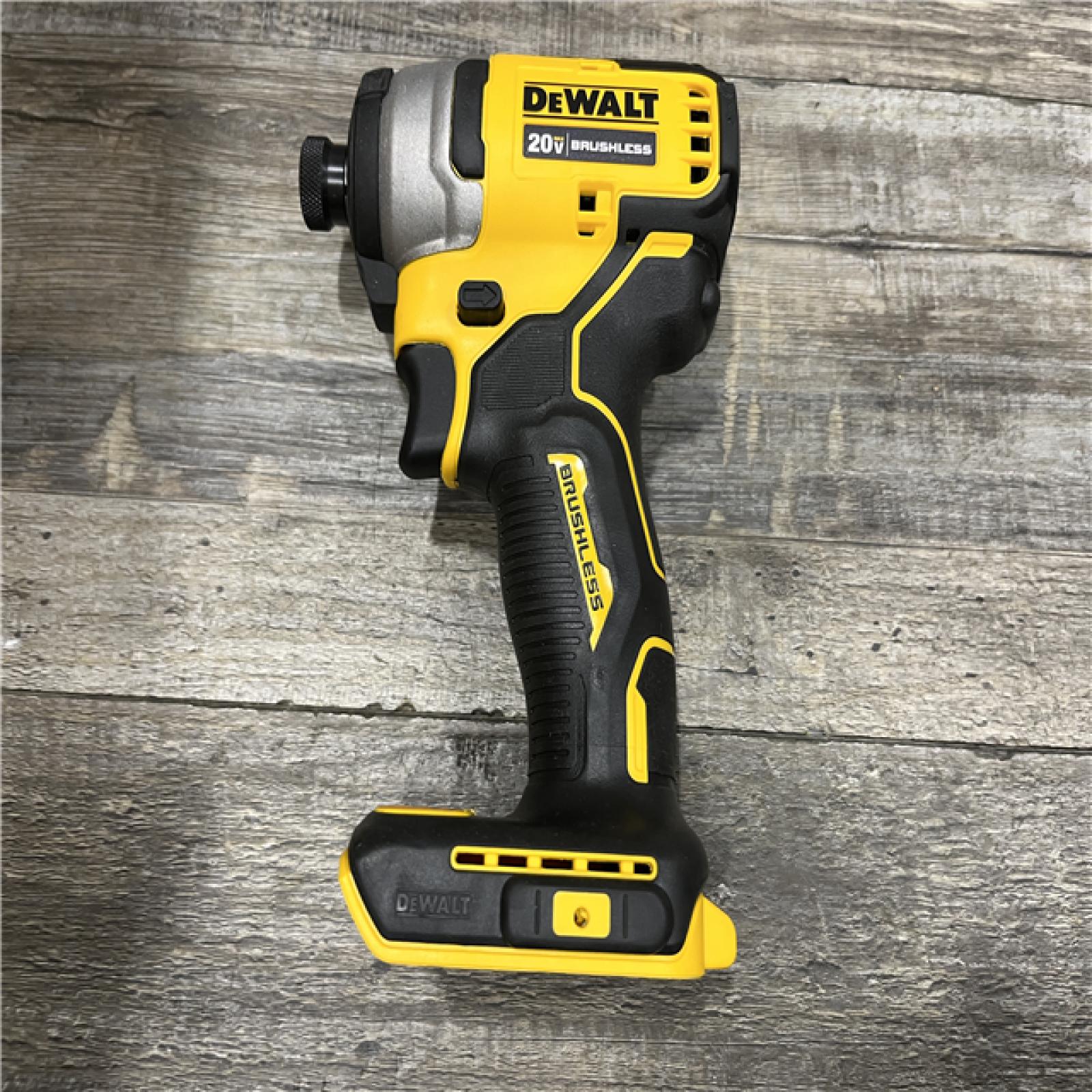 AS-IS DEWALT Atomic 20V Max Lithium-Ion Brushless Cordless Compact 1/4 in. Impact Driver Kit