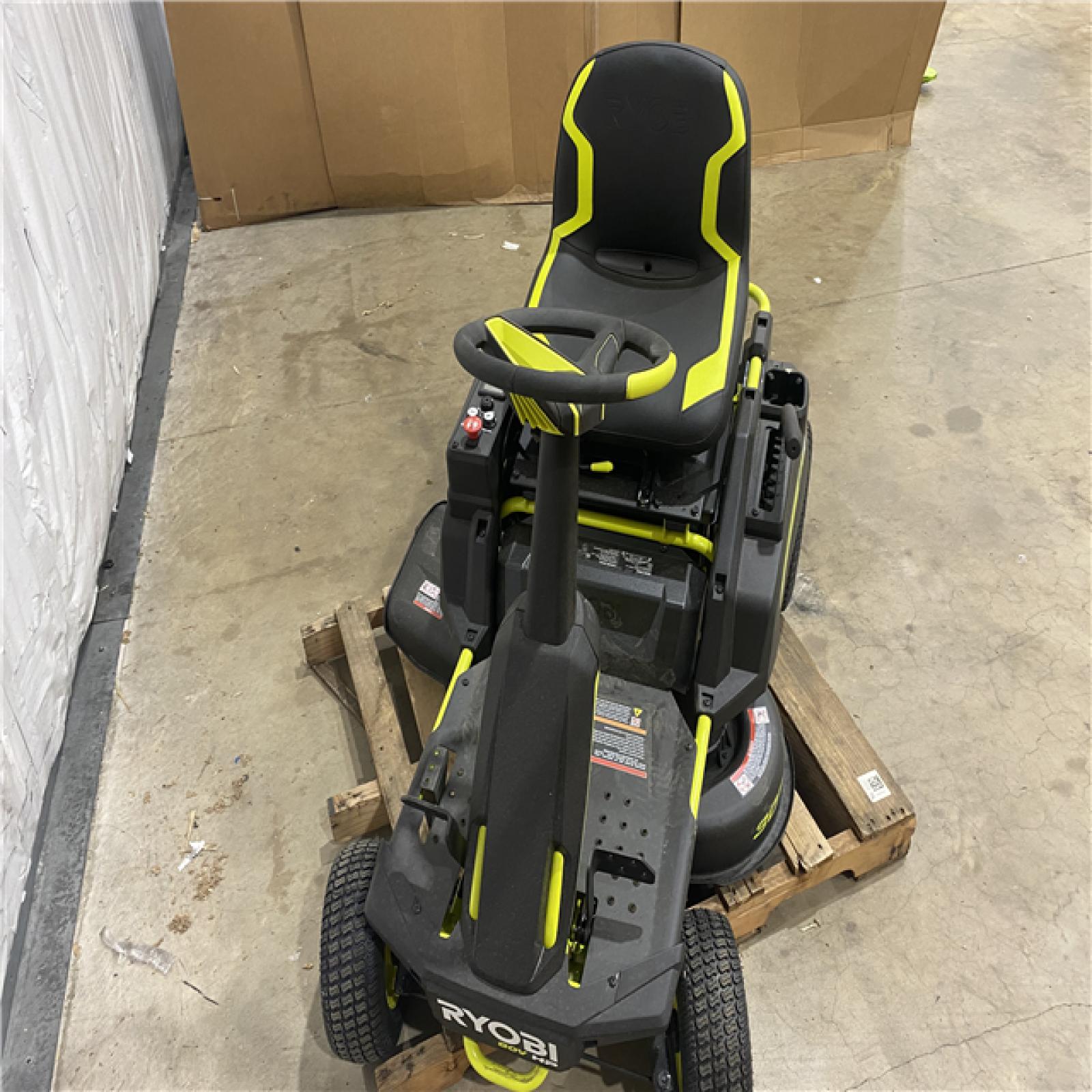 Houston RYOBI R1 80V HP BRUSHLESS SIT DOWN LAWN MOWER 30 INCH