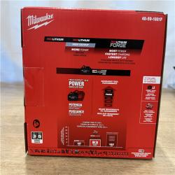 NEW! MILWAUKEE M18 18-Volt Lithium-Ion REDLITHIUM FORGE Starter Kit with (2) 8. 0Ah Battery and Rapid Charger