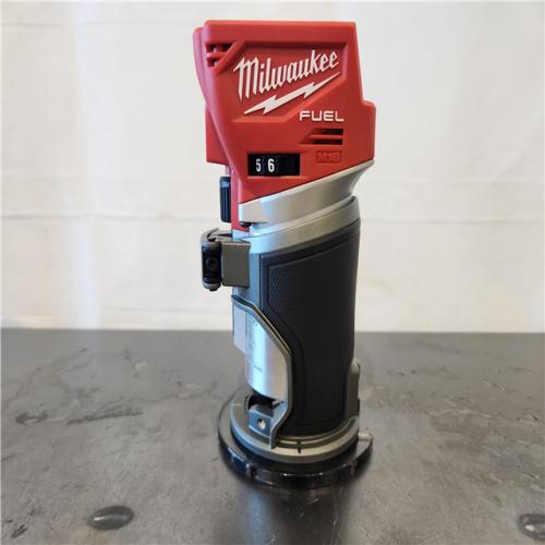 AS-IS- Milwaukee 2723-20 M18 FUEL 18V Cordless Li-Ion Compact Router - Bare Tool