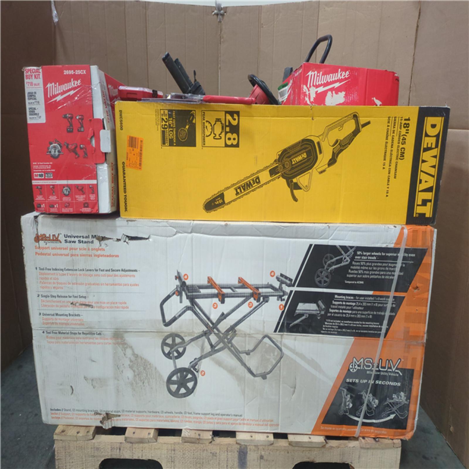 CALIFORNIA AS-IS TOOL PALLET