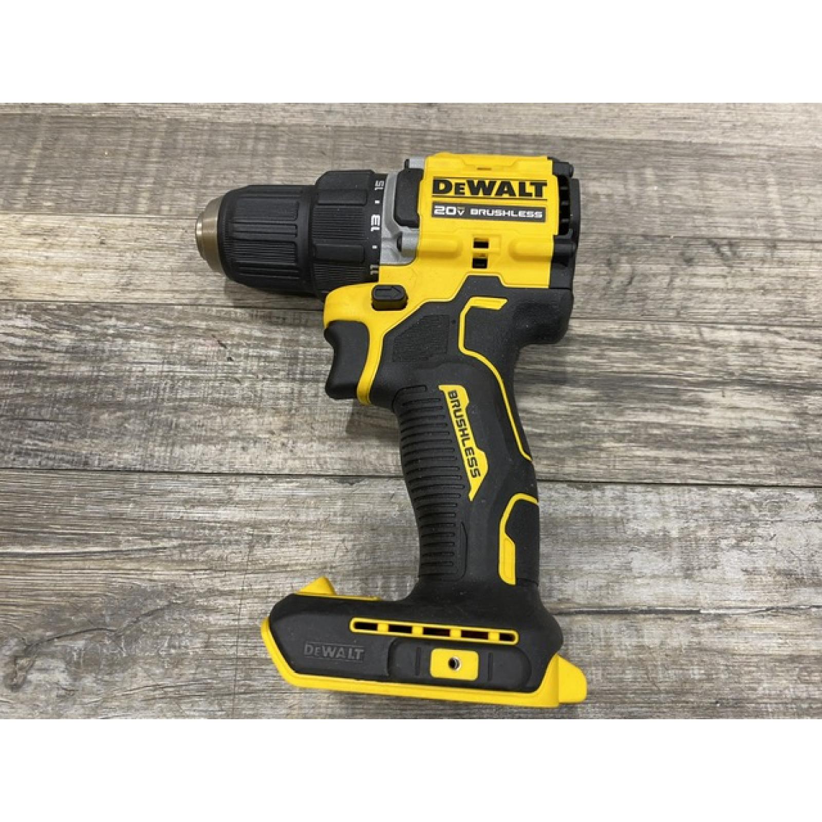 AS-IS DEWALT Atomic 20V Lithium-Ion Cordless Compact 1/2 in. Drill/Driver Kit