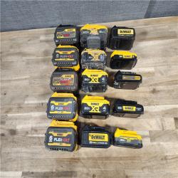 HOUSTON LOCATION - AS-IS DEWALT BATTERY PACK QTY - 15