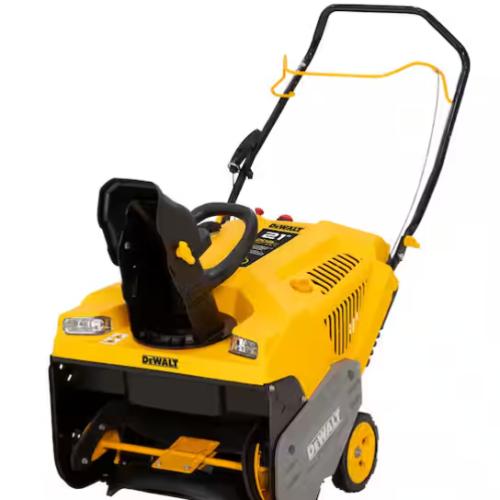 DALLAS LOCATION- NEW!- DEWALT 21 in. 208 cc E-Gov Electric Start Gas Single-Stage Snow Blower
