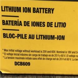 AS-IS DEWALT FLEXVOLT 20V/60V MAX Lithium-Ion 9.0Ah Battery