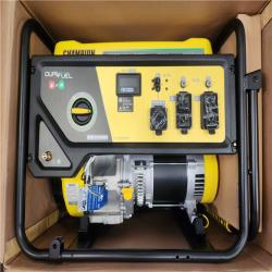 Phoenix Champion Power Equipment 7850/6250-Watt Recoil Start Gasoline and Propane Powered Dual Fuel Portable Generator with CO Shield