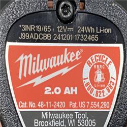 AS-IS Milwaukee Men's X-Large 12-Volt Lithium-Ion Cordless Axis Black Heated Vest Kit