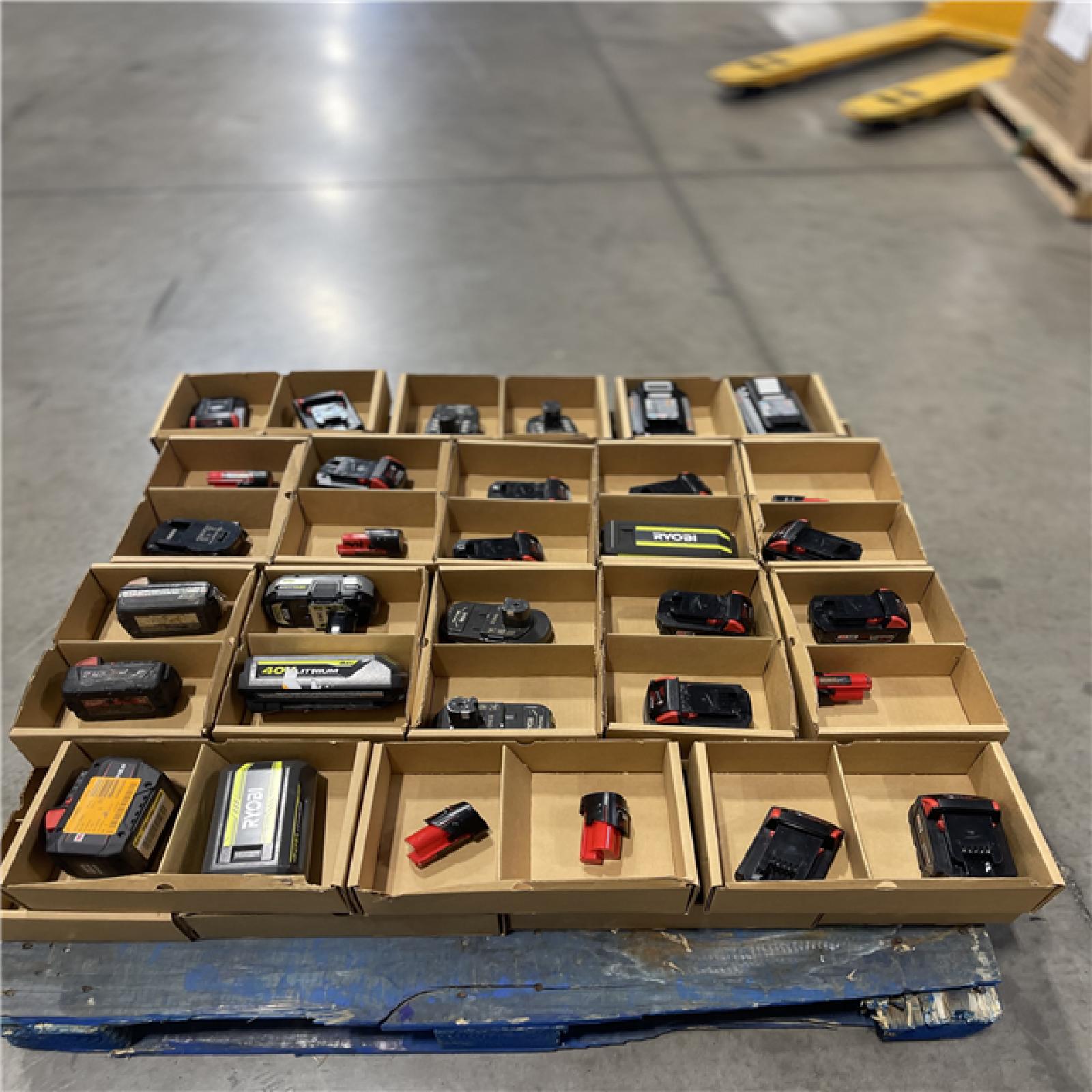 DALLAS LOCATION- AS-IS BATTERY PALLET