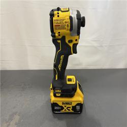 AS-IS - DeWalt ATOMIC 20V MAX Lithium-Ion Cordless 1/4 in. Brushless Impact Driver Kit