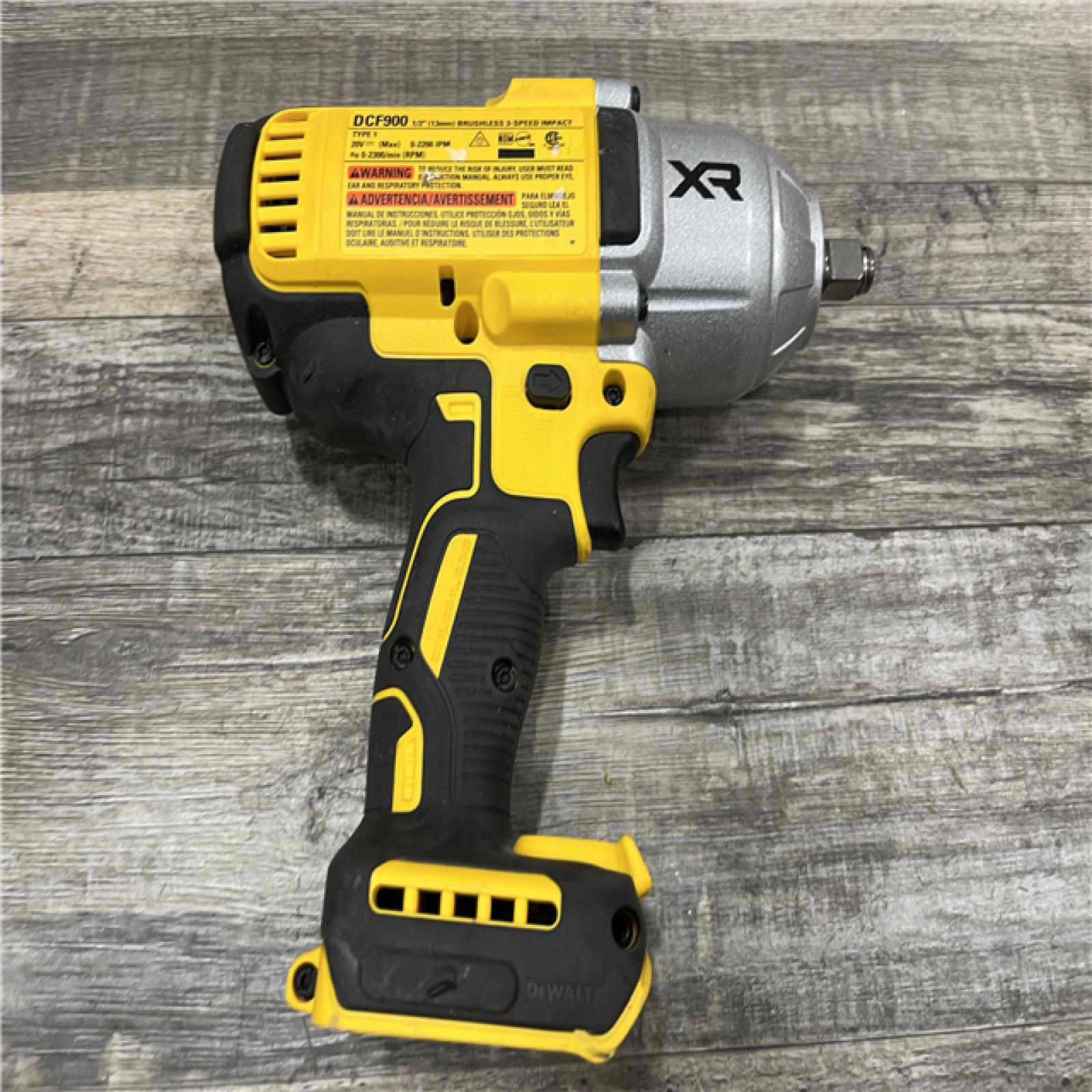 AS-IS DEWALT 20V MAX Cordless 1/2 in. Impact Wrench (Tool Only)
