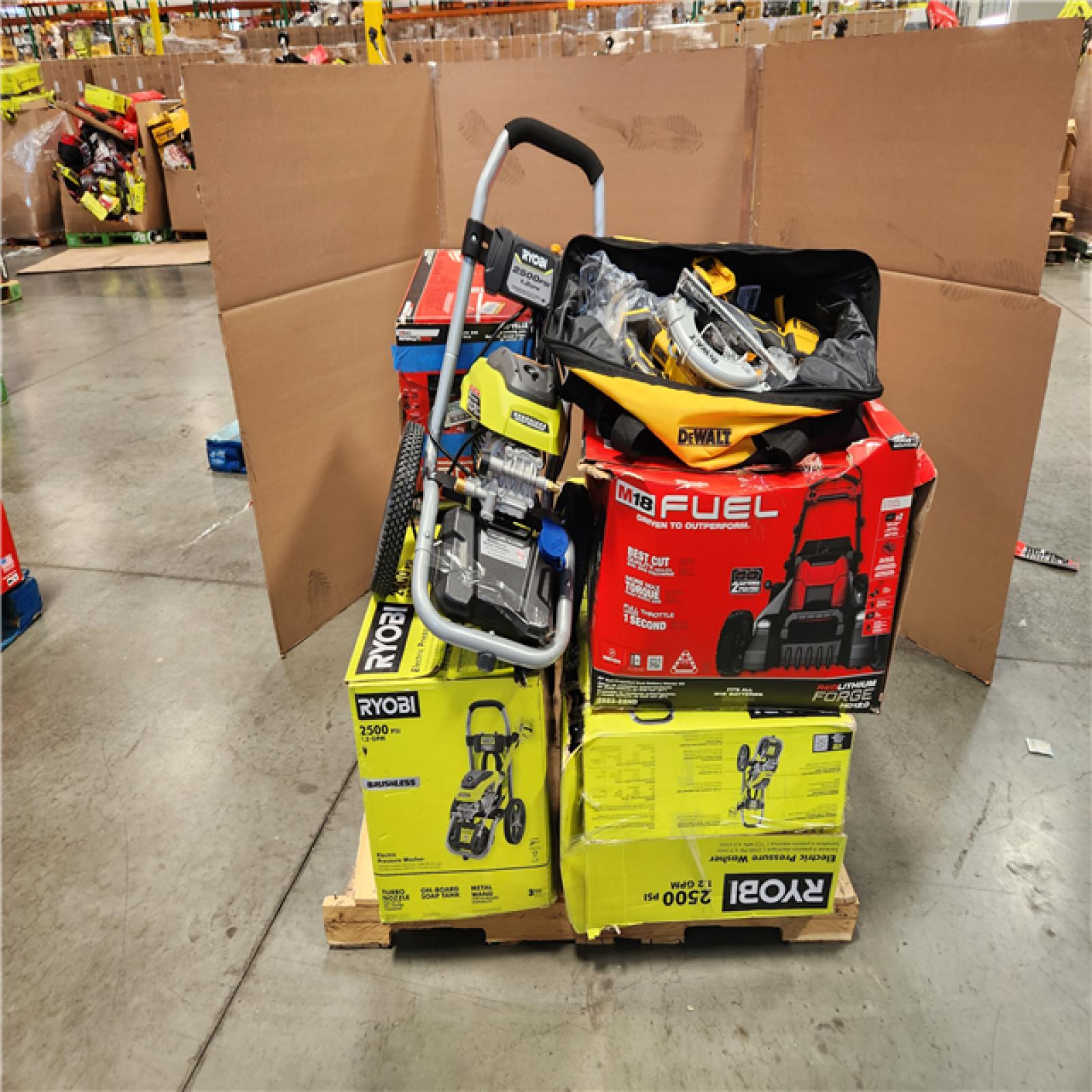CALIFORNIA AS -IS  TOOL PALLET