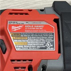 AS-IS Milwaukee FUEL GEN II 18V Lithium-Ion Brushless Cordless 1/2 in. Hole Hawg Right Angle Drill (Tool-Only)