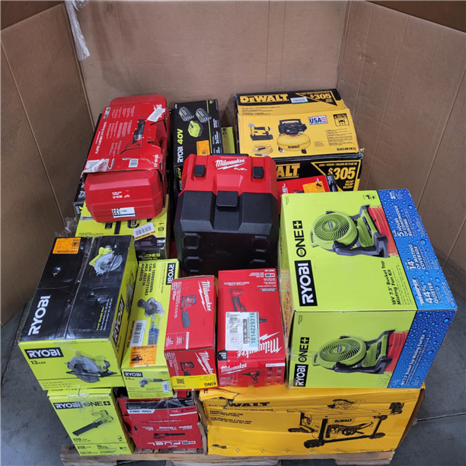 CALIFORNIA AS-IS TOOL PALLET