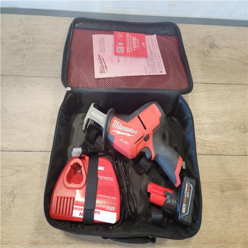 AS-IS- M12 FUEL 12V Lithium-Ion Cordless HACKZALL Reciprocating Saw Kit with M12 Soldering Iron