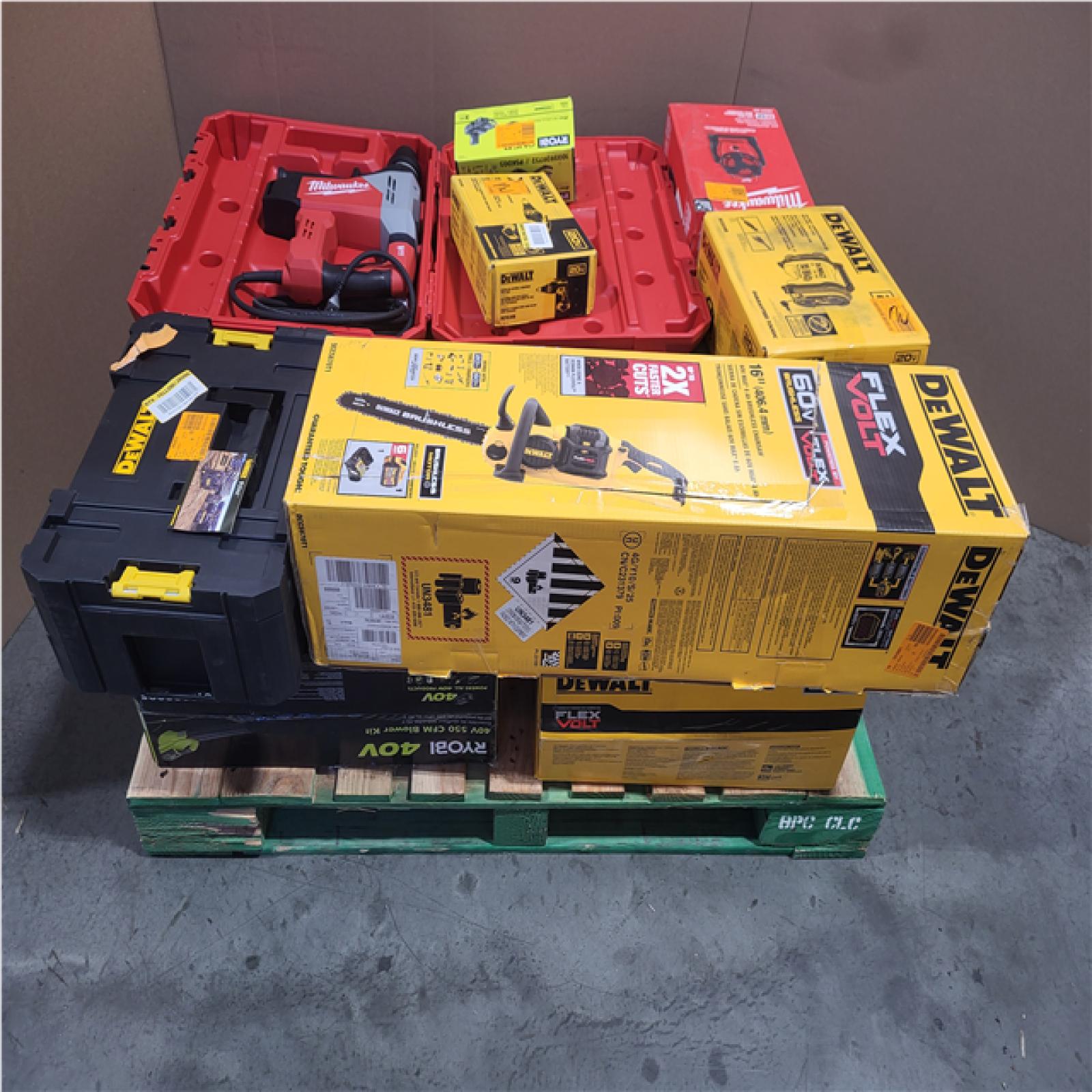 CALIFORNIA AS-IS TOOL PALLET