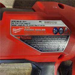 HOUSTON LOCATION - AS-IS (APPEARS LIKE NEW) Milwaukee 2841-20 18V Cordless Gen II 16 Gauge Angled Finish Nailer (Tool Only)