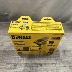 NEW - DEWALT 20V MAX Charger and USBC Adaptor Kit