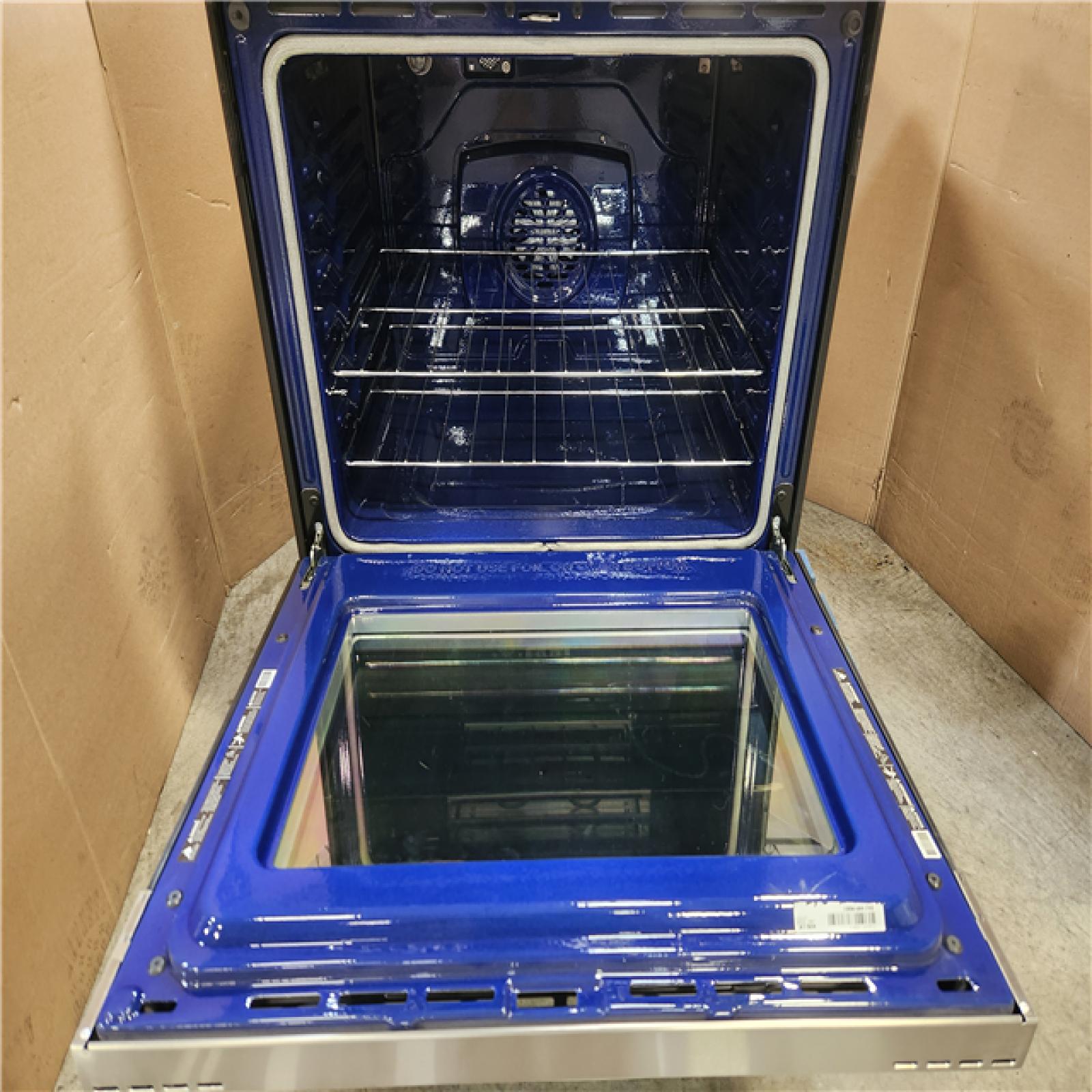 Phoenix LG 30 in. 6.3 cu. ft. 5 Burner Element Slide-In Electric Range in PrintProof Stainless Steel w/ Instaview  Air Fry  ProBake