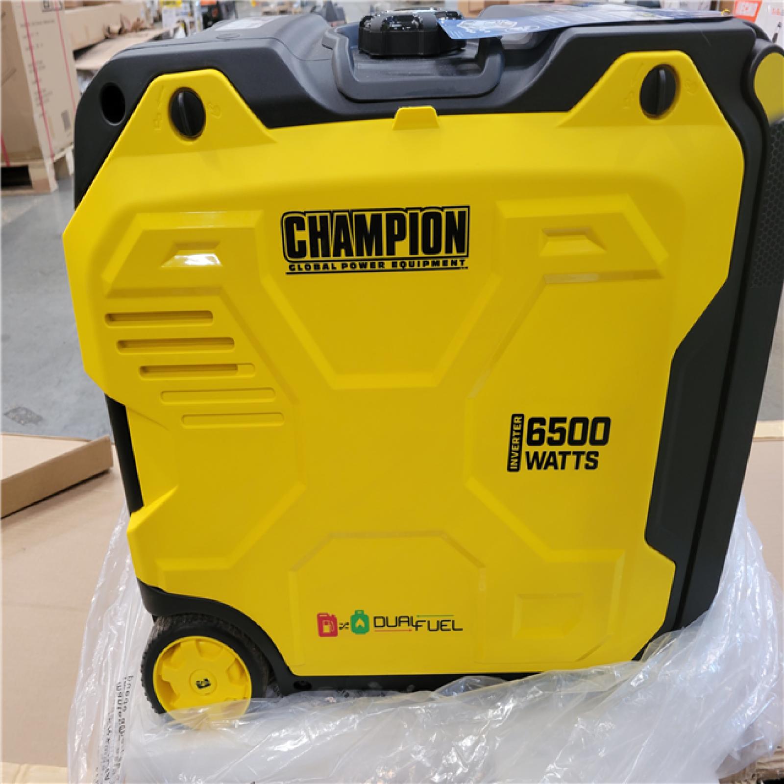 CALIFORNIA AS-IS CHAMPION PORTABLE GENERATOR 6500