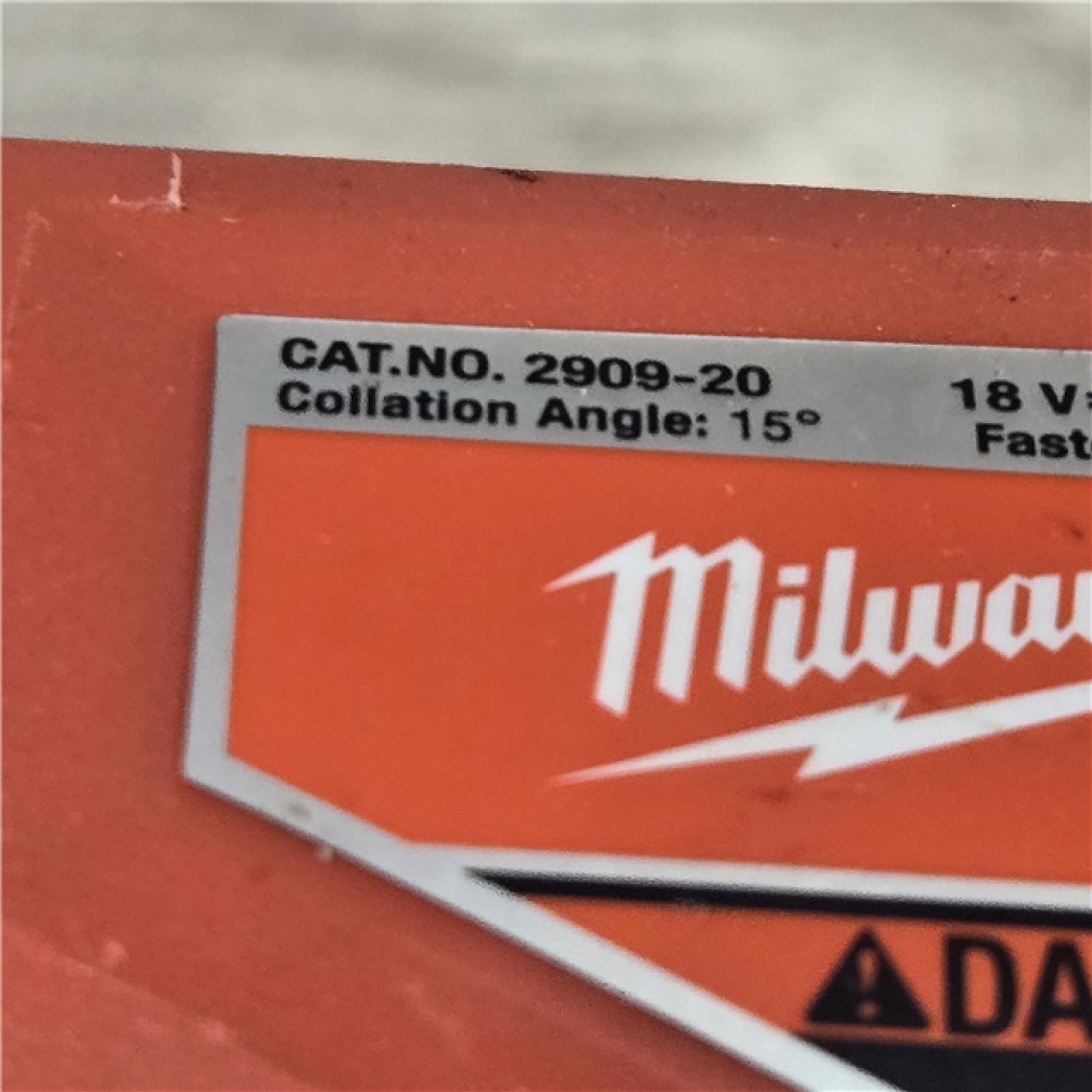 AS-IS Milwaukee M18 FUEL 18V Cordless Coil Roofing Nailer (Tool Only)
