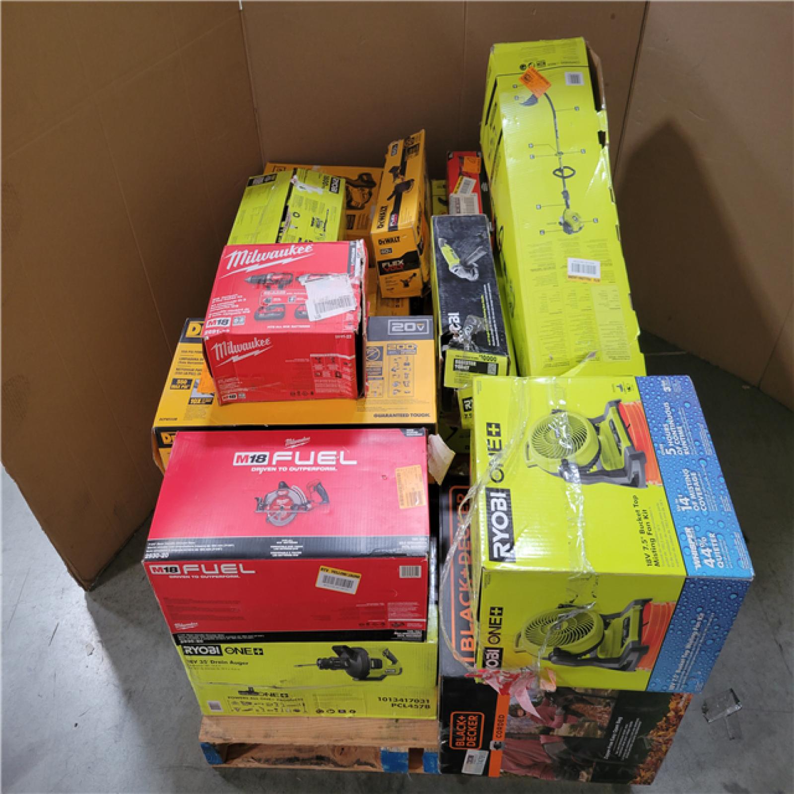CALIFORNIA AS-IS TOOL PALLET
