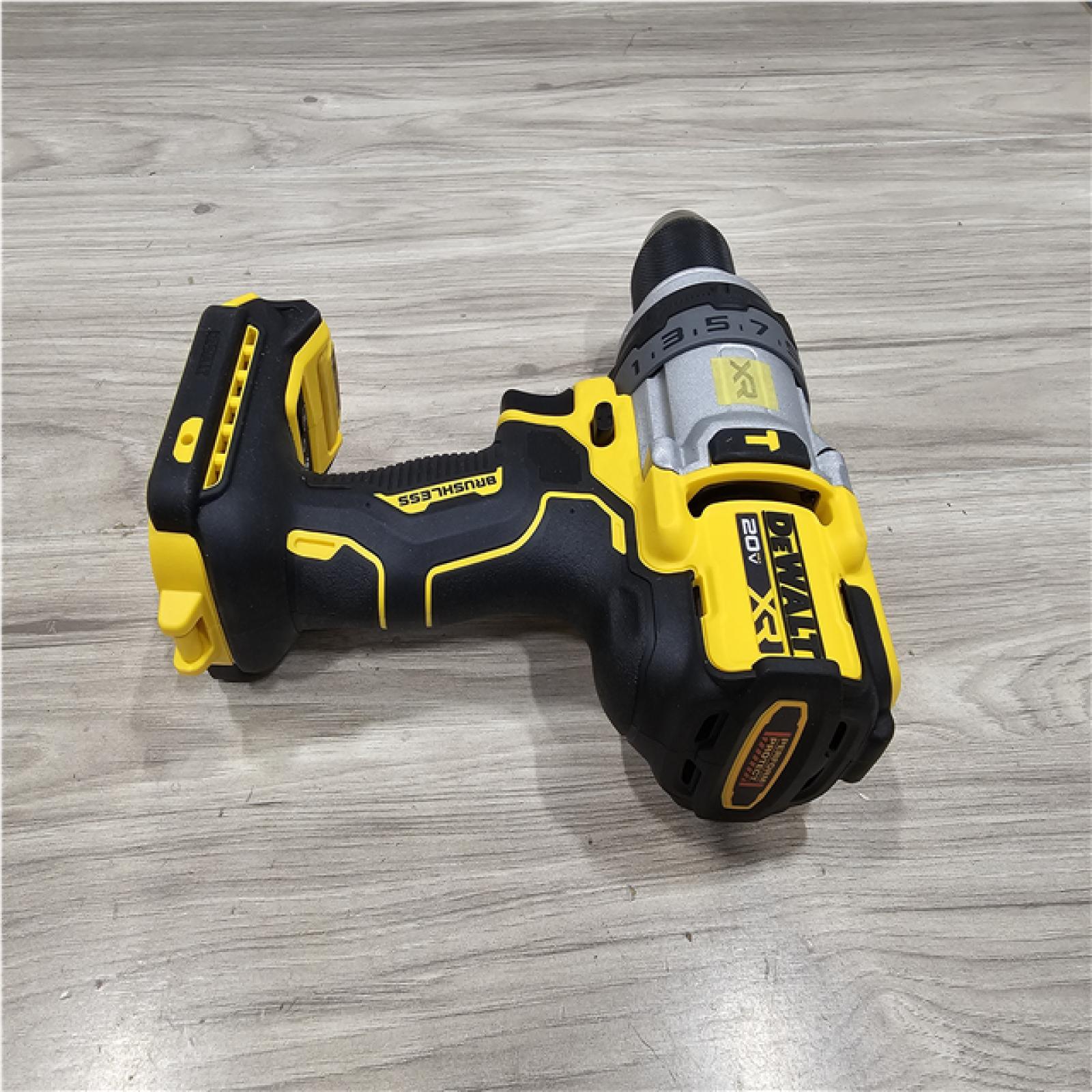 AS-IS DEWALT 20V MAX Brushless Cordless 1/2 3-Speed Hammer Drill (Tool-Only)