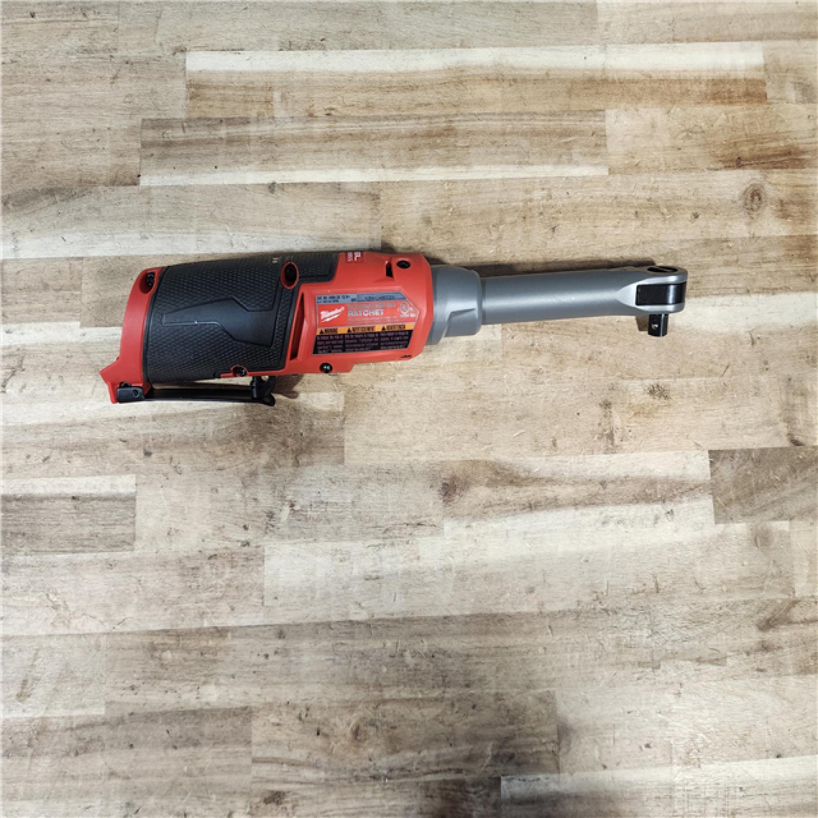 HOUSTON LOCATION - AS-IS Milwaukee  FUEL 12V Lithium-Ion Brushless Cordless 3/8 in. Extended Reach High Speed Ratchet (Tool Only)