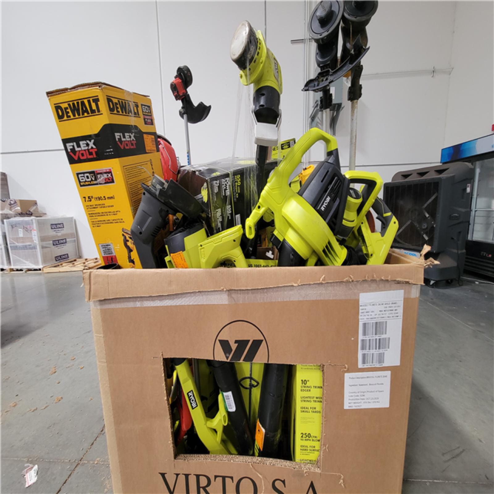 California AS-IS Tool Pallet