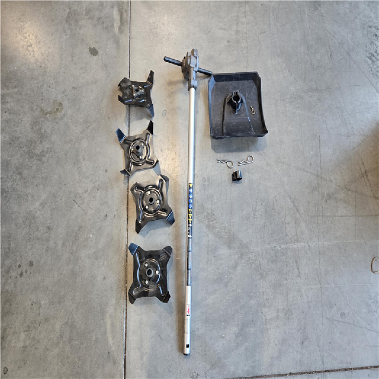 AS-IS Milwaukee M18 FUEL QUIK-LOK Cultivator Attachment (Tool-Only)