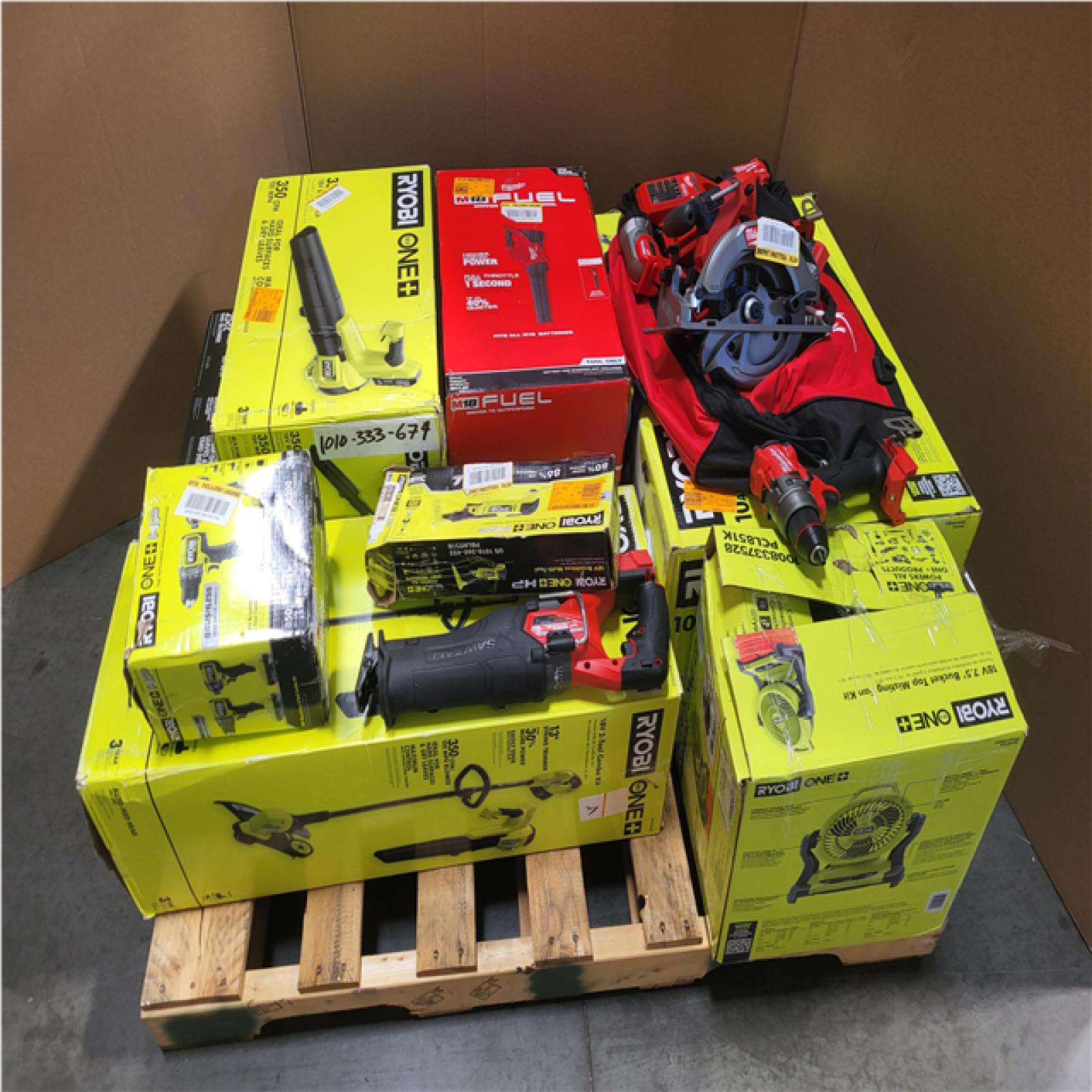 CALIFORNIA AS-IS TOOL PALLET