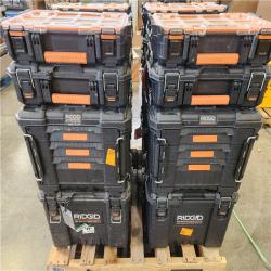 Phoenix RIDGID Pro Gear 25 in. Rolling Tool Box  22 in. XL 2-Drawer Box  Power Tool Box  and Multi-Section Organizer Combo (4-Total)