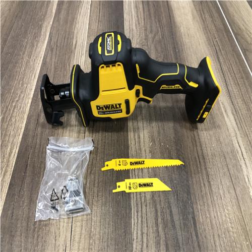 AS-IS DEWALT ATOMIC 20V MAX Cordless Brushless Compact Reciprocating Saw (Tool Only)