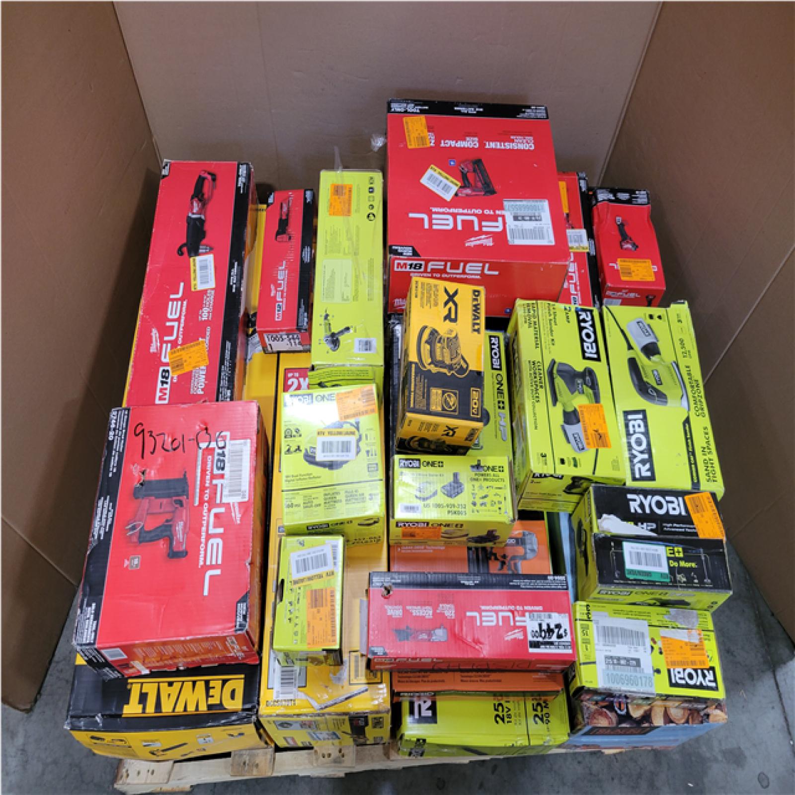CALIFORNIA AS-IS TOOL PALLET