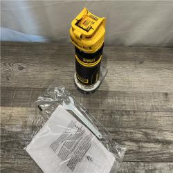 AS-IS DEWALT 20V MAX XR Cordless Brushless Fixed Base Compact Router (Tool Only)