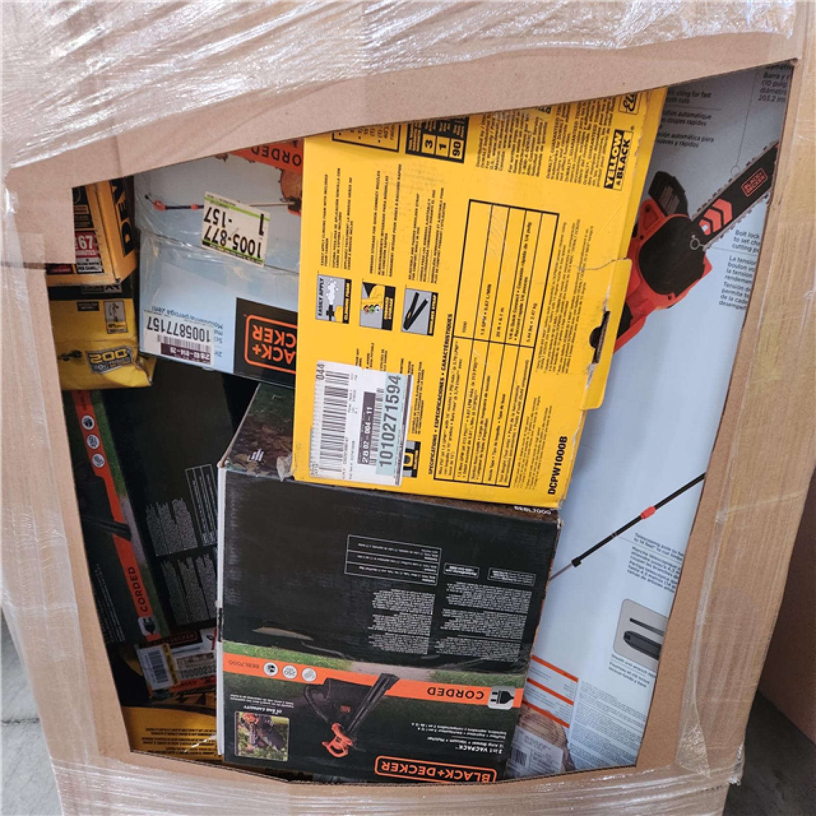 CALIFORNIA AS-IS TOOL PALLET