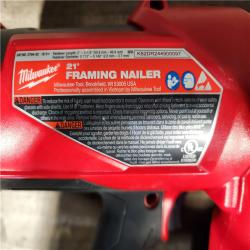 HOUSTON LOCATION - AS-IS Milwaukee 2744-20 M18 FUEL 3-1/2 in. 18V 21-Degree Lithium-Ion Brushless Cordless Framing Nailer (Tool-Only)