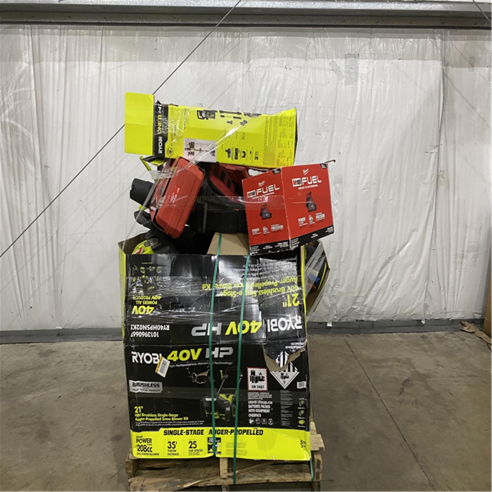 Houston Location - AS-IS Tool Pallet