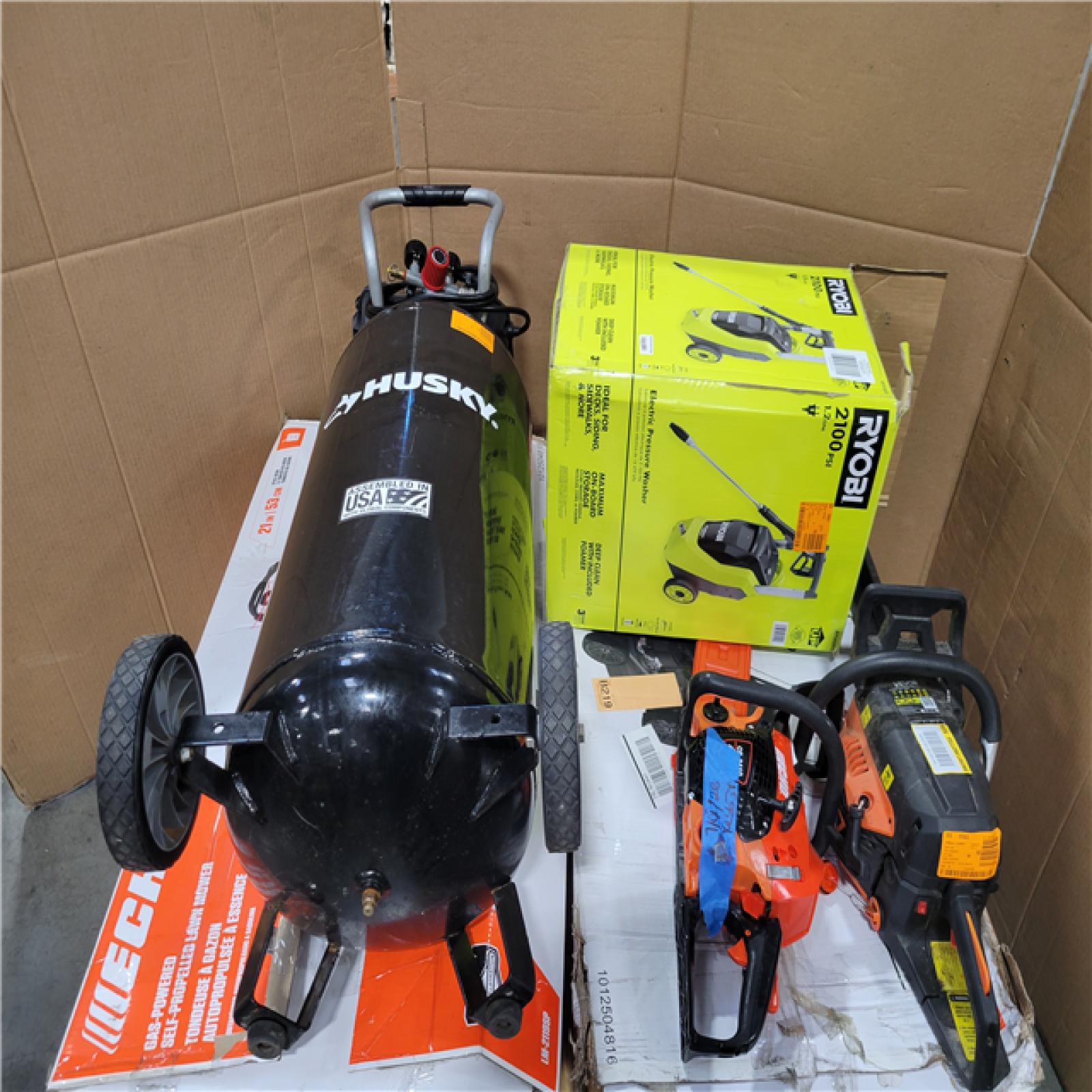 CALIFORNIA AS-IS OUTDOOR POWER EQUIPMENT