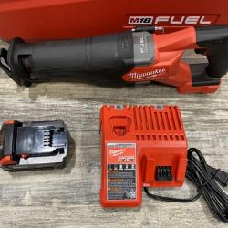 LIKE NEW - Milwaukee FUEL 18V Lithium-Ion Brushless Cordless SAWZALL Reciprocating Saw Kit