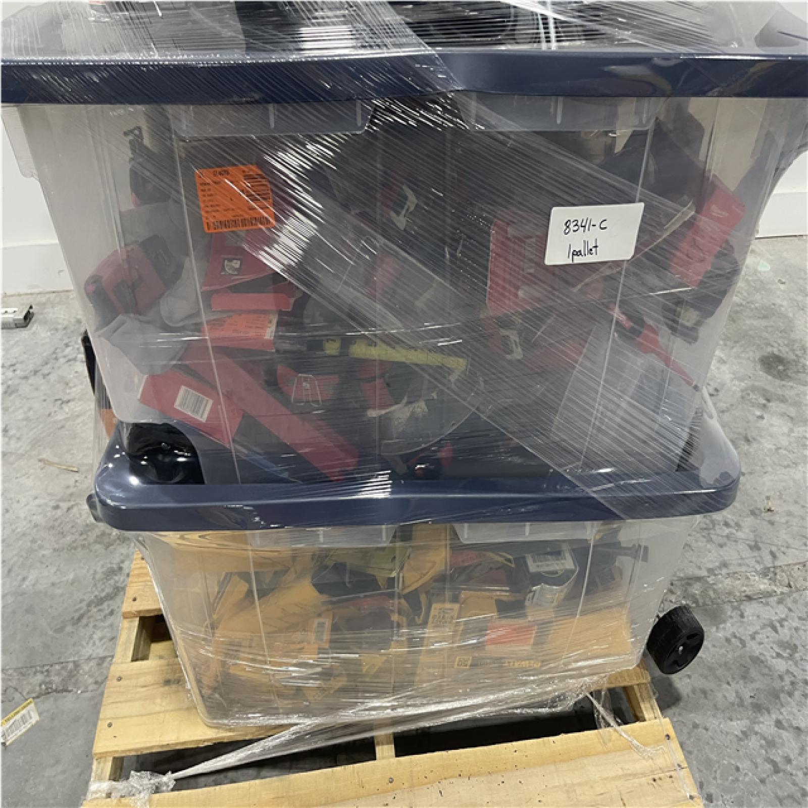 Atlanta Location As-Is Tools and more (one Pallet) 8341-C
