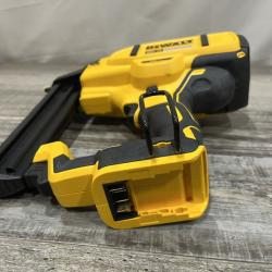 AS-IS DEWALT Cordless 18-Gauge Narrow Crown Stapler (Tool Only)