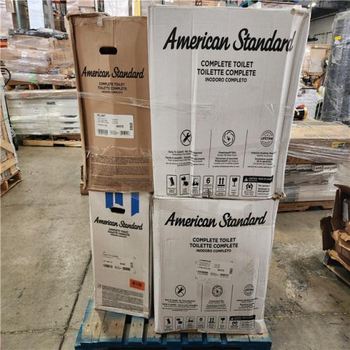 Phoenix AS-IS Mixed American Toilets Pallet (6 Toilets)