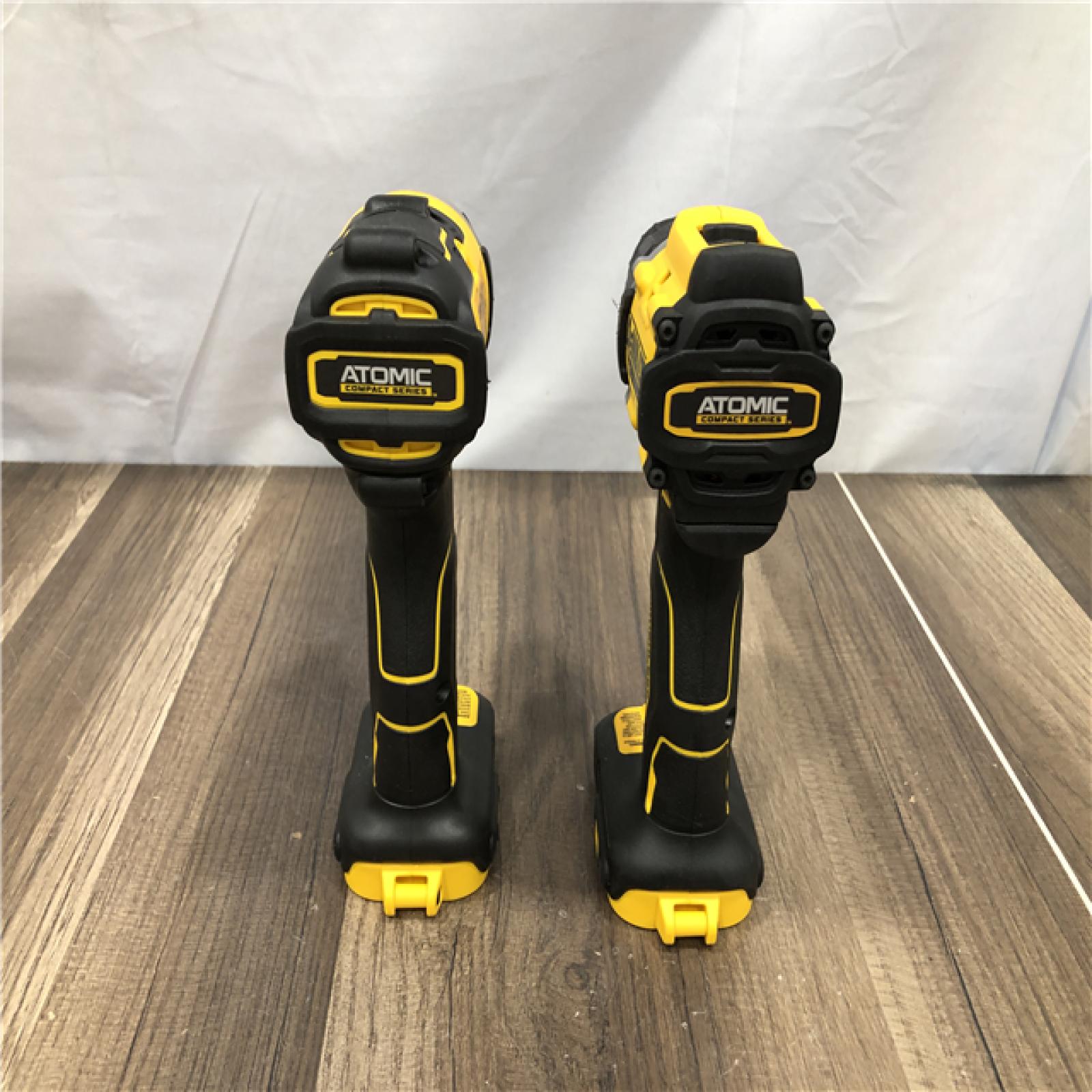 AS-IS DEWALT ATOMIC 20-Volt MAX Lithium-Ion Cordless Combo Kit
