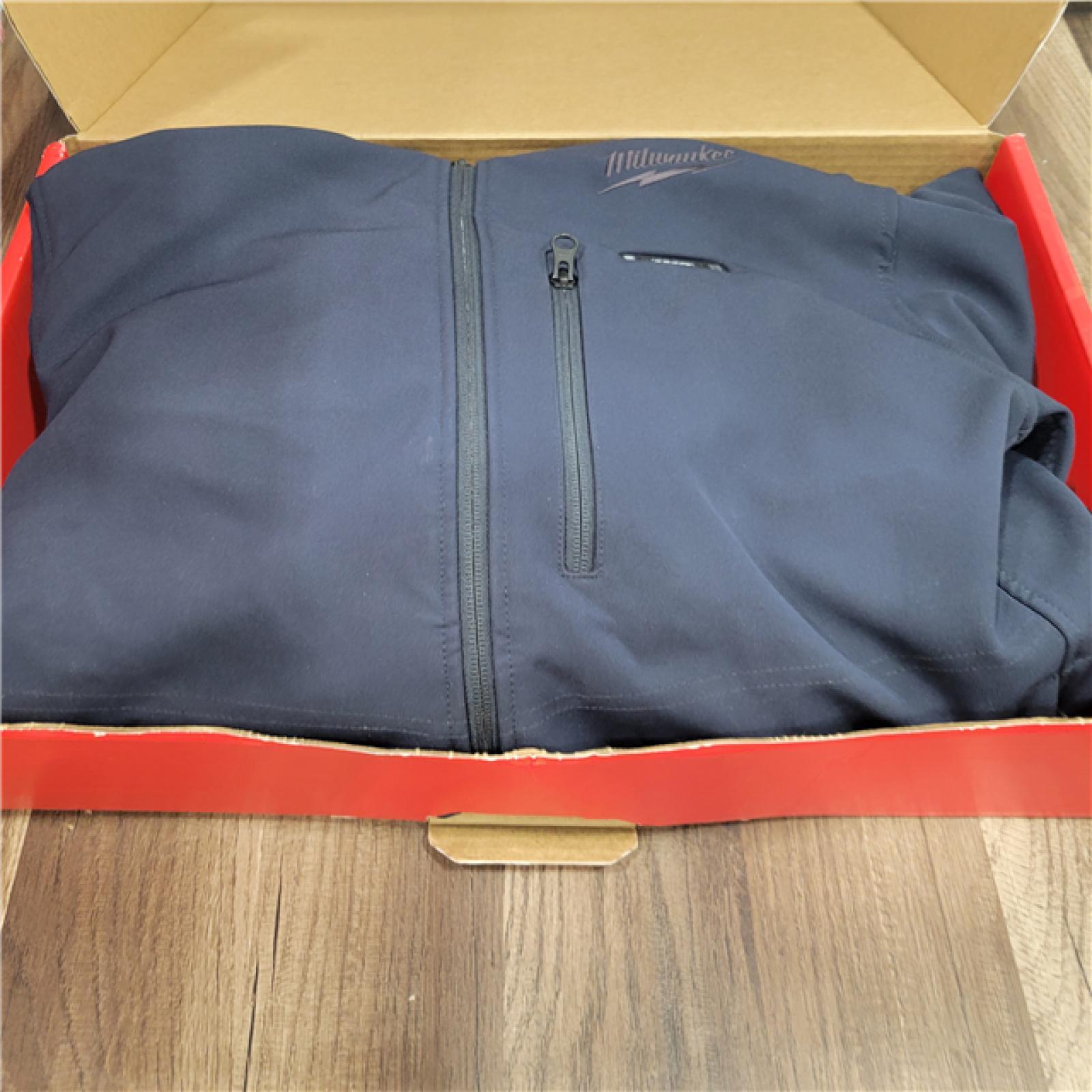 AS-IS MILWAUKEE  Heated Jacket,Men's,Polyester,Black,M