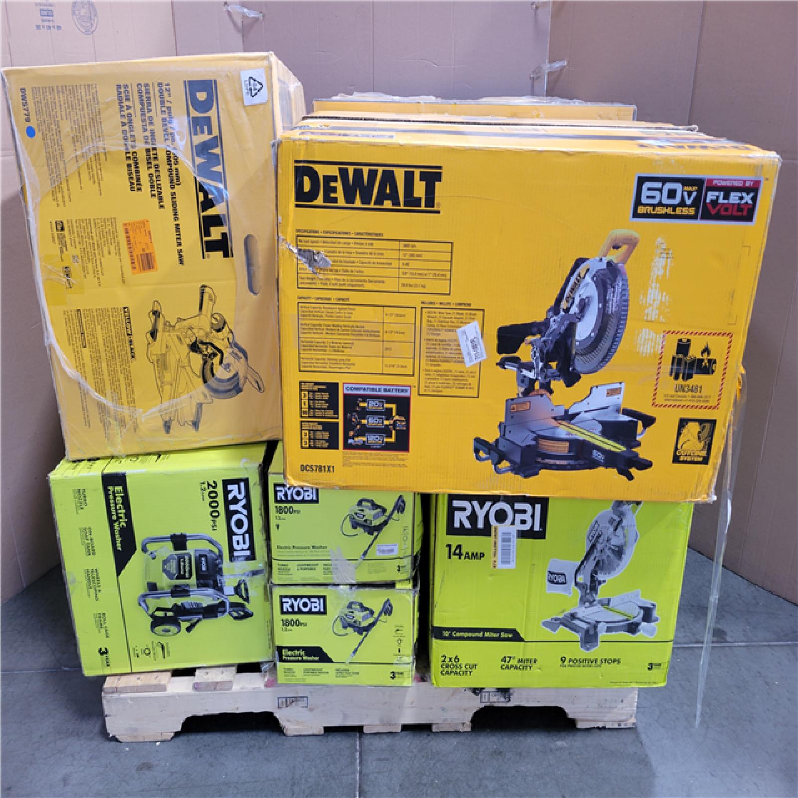 CALIFORNIA AS-IS TOOL PALLET